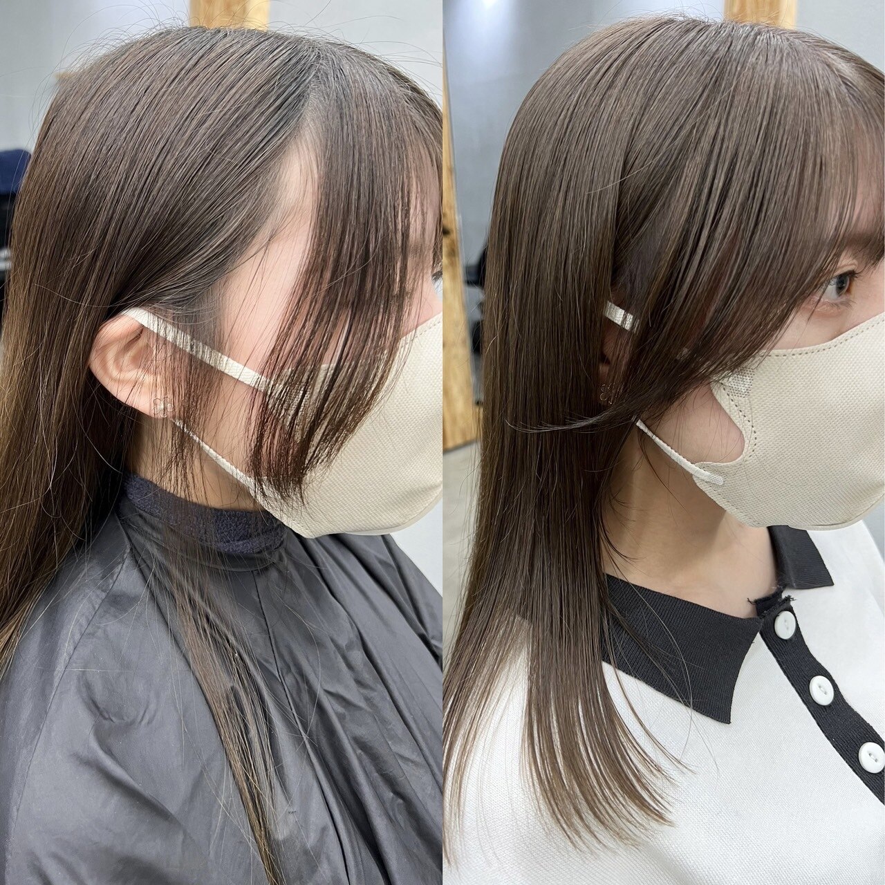 【結んでも可愛い♪】お顔周りカット　\1500