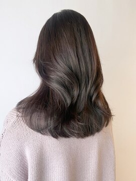 アルバム 渋谷パルコ(ALBUM) ラベンダーグレージュレイヤーカット_チェリーブラウン_ba368503