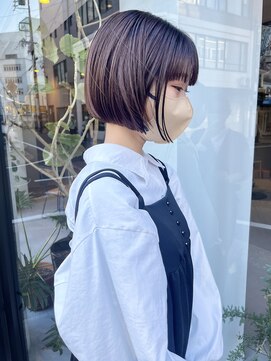 ヘアー アイス ルーチェ(HAIR ICI LUCE) ミニボブ　ボブ　/中西
