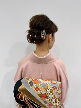 ジラ ヘアアンドメイク(girra HAIR&MAKE) 訪問着 着付け