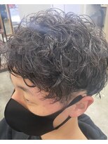 ルーダス 新保店(Rudus)&nbsp;無造作スパイラル×アップバングスタイル