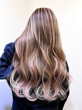 リリー シブヤ(Lilly shibuya) 【Lilly渋谷】#バレイヤージュ#ピンクベージュ#学割U24#韓国