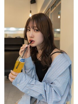 サヴィー(suvvy) 前髪、顔まわりカット/ブリーチ無し透明感ベージュ