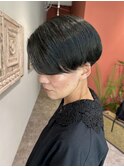 30代40代50代与野/イメチェン大人女性/刈り上げショート