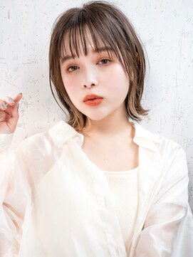 シド 表参道(s.i.d) ☆大人可愛いひし形耳掛けレイヤーボブ 20代30代40代☆