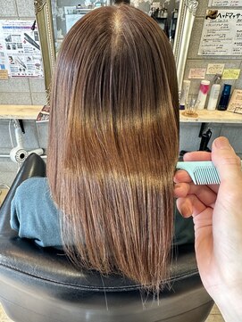 エイチヘア(h hair) 【hhair 四条大宮】メテオ髪質改善カラー
