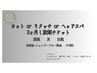 【サ.ブ.ス.ク】カットorリタッチorヘッドスパ3ヶ月し放題チケット　12,650円