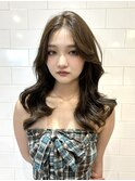 韓国レイヤー×hazel beige 【韓国ヘア】【韓国風レイヤー】