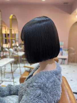 フィッシュ(fish) ＊HIKARI＊暗髪　×タッセルボブ