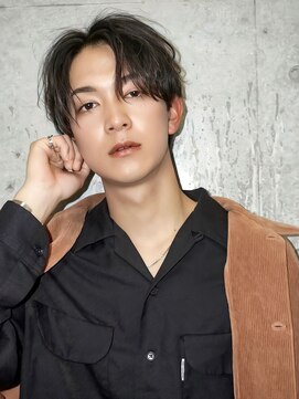 ダグラスヘア ウエストシグナル 岐阜 穂積駅(Douglas hair WEST signal) ニュアンス色気Center Part