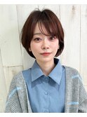 【畑中正敏】20代30代40代◎小顔丸みくびれショート、ボブ