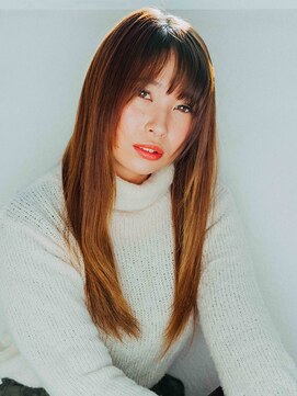 ココカラーアンドカット マルナカ福富店(CoCo Color&Cut) ストレートロングレイヤー☆20代30代40代50代