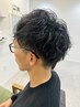 【男性のみ】カット＆パーマ＆眉カット ￥11,550→￥11,000