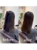 髪質改善カラー