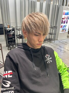 メンズサロン キング 梅田店(Men’s salon K!ng) 波巻きツイストスパイラルパーマ/フェザーパーマ/眉毛/メンズ