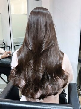 アンキシム(AHNKISM) 韓国風レイヤーカット髪質改善艶髪縮毛矯正堀江