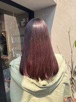 ヘアーソート(hair sort)&nbsp;派手すぎない大人ピンクブラウン(^_-)-☆