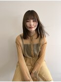 顔周りnuance cut