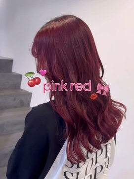 モレッティウィズリゴヘアー(Moretti with RIGO hair) ♪ピンクレッド