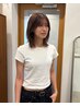 【平日のみ】【chihana指名限定】 カットカラートリートメント￥17,500→
