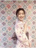 浴衣ヘアセット＊