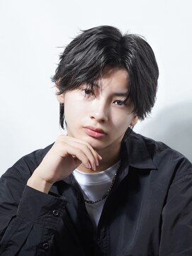 アルファ 新宿(alpha) 【alpha 新宿】ニュアンスパーマ×センターパート