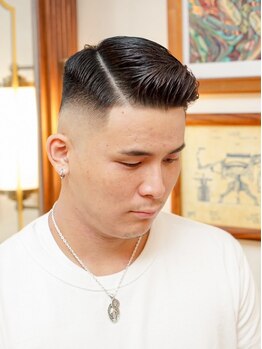 バーバーショップ ダリー(BARBERSHOP DALIE)の写真/ハンサムメンズカット ・いいムードのバーバー ・フェード/シェービング/パーマ ・JR奈良/近鉄奈良/新大宮