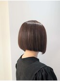 襟足スッキリボブスタイル