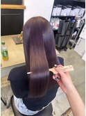 ラベンダーカラー/髪質改善ribbonトリートメント