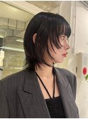 顔まわりカットウルフボブレイヤーボブ姫カット顔まわりレイヤー