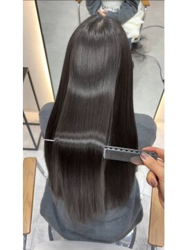 ジーナ 博多筑紫口(Zina) 【松崎輝士】ダークグレージュカラー×髪質改善トリートメント