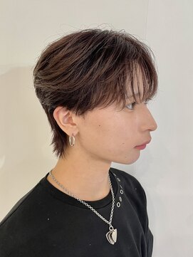 ニアウ 伊勢崎連取店(Niau) MEN’S HAIR/サーフカール/刈り上げセンターパート/伊勢崎