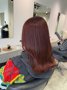 ビブ(VIV) ブリーチ無し赤みオレンジカラー/レッドオレンジカラー