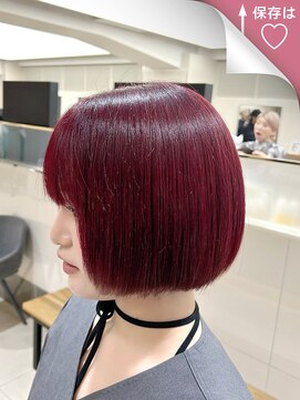 ピークアブー ワン(PEEK-A-BOO ONE) ◎ボルドーカラー◎レッドカラー◎20代ボブ