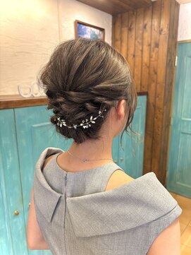 ヘアー デザイナーズ クルー ドルフィン(HAIR DESIGNERS CREW dolphin) シニヨンヘア