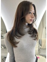 デディトゥ ルイール(dedyto luire)&nbsp;札幌大通レイヤーカットハッシュカット髪質改善韓国ボブ顔周り