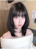 透明感カラー/髪質改善/縮毛矯正/韓国風レイヤーカット