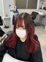 シェイロ(Cielro)&nbsp;【インナーカラー/レッドカラー】SAKI