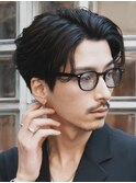 大阪梅田ニュアンスパーマフェザーパーマセンターパートゆるめ◆