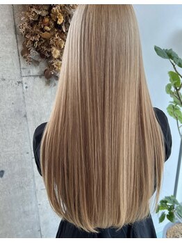 ヘアーデザイン リマ(Hair Design Lima)の写真/水素の力で輝く髪へ！艶感と最新トリートメントで、あなたもうるツヤ髪を手に入れて◎