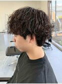 宇都宮メンズカットメンズパーマ波巻きスパイラルパーマツイスパ