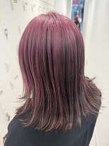 ブラウン(Brown) アンブレラカラーピンク