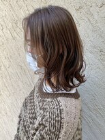 ヘアーズ ロッソ テラス(hair's ROSSO TERRACE)&nbsp;ミディアム×パーマ［30代40代50代］