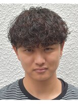 フリーク バーバーショップ 都島店(FREAK BARBER SHOP)&nbsp;無造作マッシュシャドウパーマ