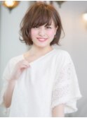 【VIALA 自由が丘】ナチュラル×フェミニンボブ