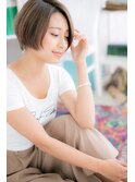 人気スタイル！ナチュラルボブa