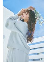 リエコー(RE'ECHO)&nbsp;インナーカラー/ハイライト/ブルー/エクステ/髪質改善/韓国