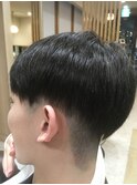 仙台D 簡単スタイリング×タオルドライ 空手家・漢マッシュCUT