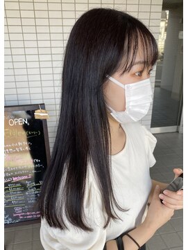 エンリー(ENlee) 【とまべち】ラベンダーブラウン×艶髪ストレート