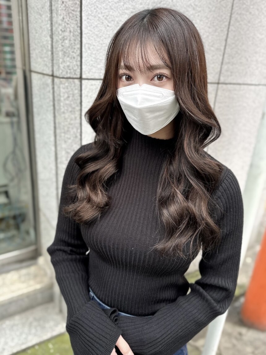 大人韓国風スタイル#シールエクステ#大人かわいい韓国#岡山